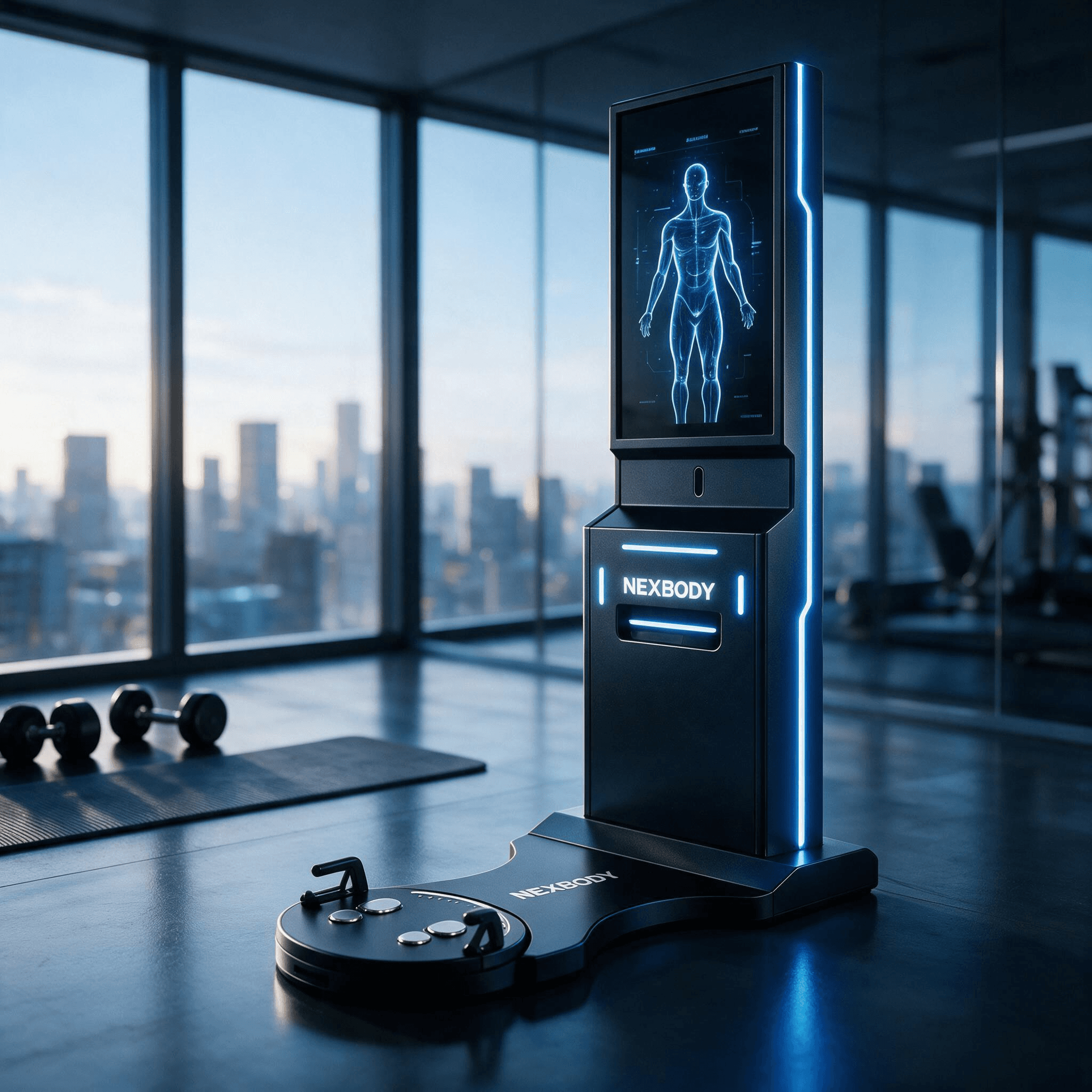 Nexbody-X60 in a fitness studio